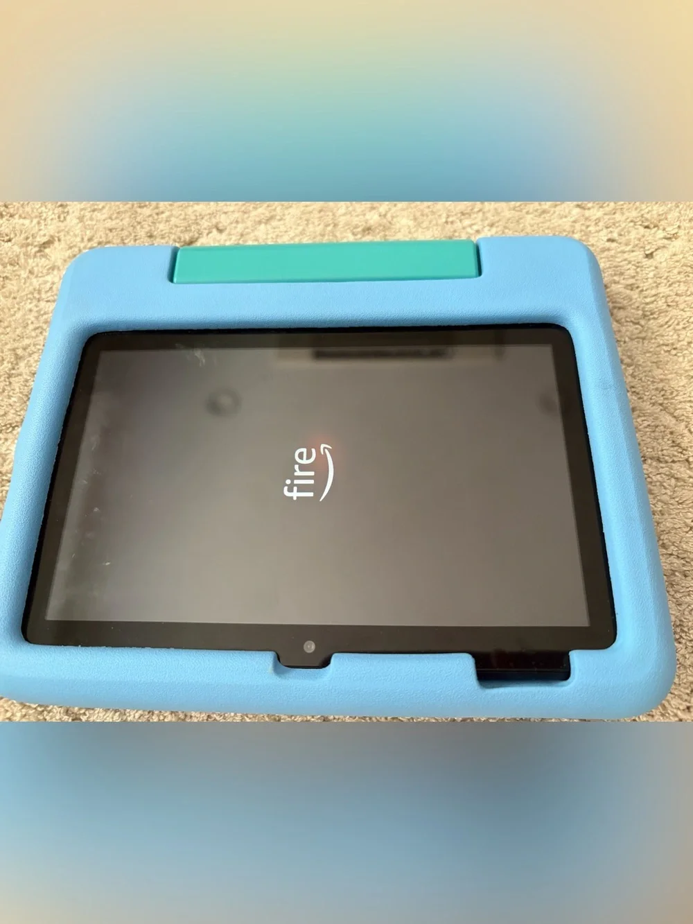 Amazon Fire 7 Kids Tablet (16GB) with Blue Kid Proof Build In Case-2025 Purchase